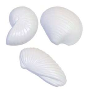 Seashell Soap White (12 Soaps) Beauty