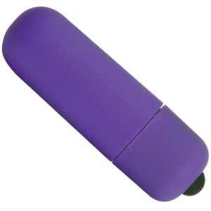   Waterproof Velvet Touch Purple Bullet Vibrator