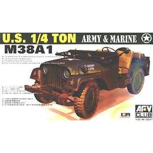  M 38 A1 Willys Jeep 1 35 AFV Club Toys & Games