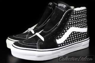 Vans supreme Sk8 Hi Vault LX Melissa huf BLK WHT 8.5  