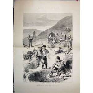   1881 On The Slope LaingS Neck Dead Wounded Men Print: Home & Kitchen