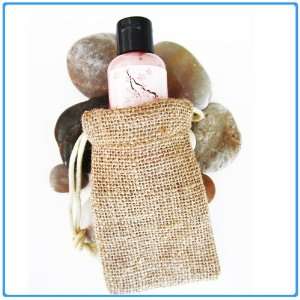  Burlap Favor Gift Bags With Drawstring 3 x 5 inch   Pack Of 10 Bags 