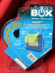 MATTEL JUICEBOX PERSONAL MEDIA PLAYER FOR 9 TO 12+ Y/O  