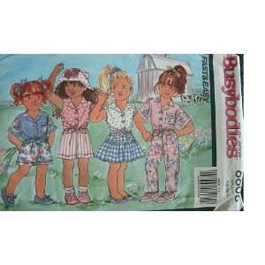   BUSYBODIES BY BUTTERICK FAST & EASY PATTERN 6606 Arts, Crafts
