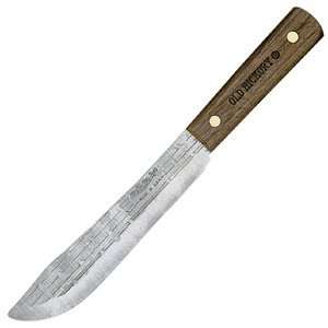  Old Hickory 8 in. Butcher Knife, Hardwood Handle: Home 