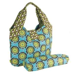  Tulip Diaper Bag   Buttercups Turquoise Baby