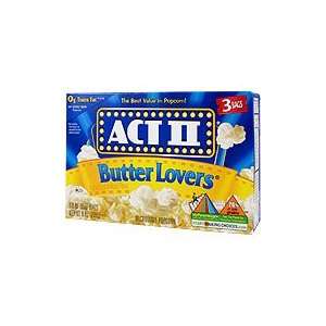  Butter Lovers Popcorn   Best Value In Popcorn, 3 bags,(ACT 