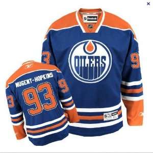  NHL New Player Edmonton Oilers Jersey #93 Nugent hopins 