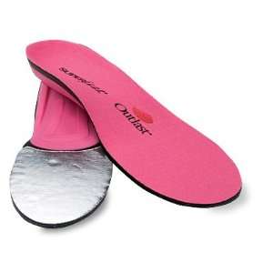  SUPERFEET Womens hotPINK Cold Weather Insoles: Health 