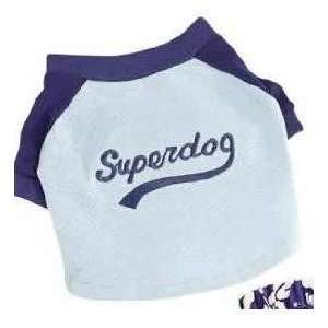    Dog Shirt   Casual Canine Superdog T Shirt   Large 