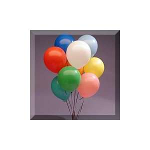  144ea   5 Assorted Opaque Latex Balloon