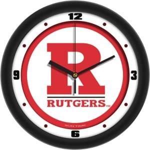  Rutgers Scarlet Knights NCAA Wall Clock: Sports & Outdoors