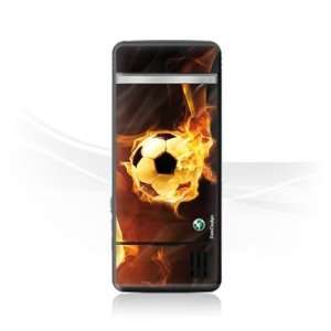 Design Skins for Sony Ericsson C902   Burning Soccer 