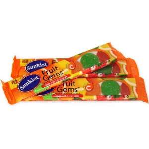 Sunkist Fruit Gems, 2.05 oz tray, 24 count  Grocery 