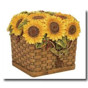  Sunflowers Tissue Box Cover: Home & Kitchen