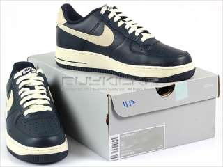 Nike Air Force 1 Obsidian/Cashmere Classic AF Low Suede 2012 Mens 