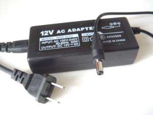 US Power Adaptor Input AC 100 240V Output DC 12V 2A  