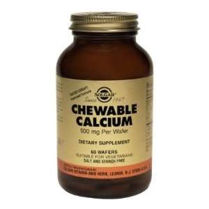  Calci Chew Wafers (500mg Calcium)   120   Chewable: Health 