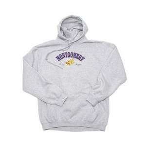 Montgomery Biscuits Mens Ned Sweatshirt by Old Time Sports   Steel 
