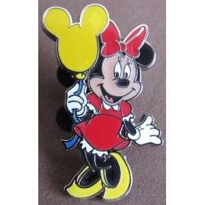   : Minnie Mouse with Mouse Ears Balloon Pin   (2010): Everything Else