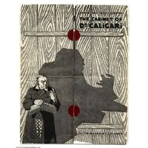  The Cabinet of Dr. Caligari Movie Poster (27 x 40 Inches 