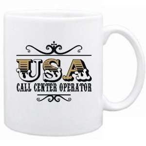   Usa Call Center Operator   Old Style  Mug Occupations