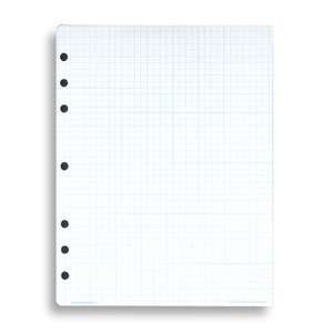    Day Timer Folio Quad Ruled Graph Paper, 14403