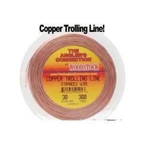  Woodstock Copper Trolling Wire: 30# Test, 300 Feet: Sports 