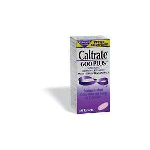  Caltrate 600+D Plus Minerals Tablets 120: Health 