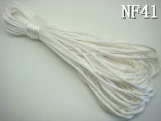Nylon Silk Chinese Knot Rattail Jewelry Cords Bracelet Threads strings 