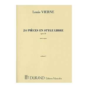  24 Pi_(c)ces en style libre   Volume I: Musical 