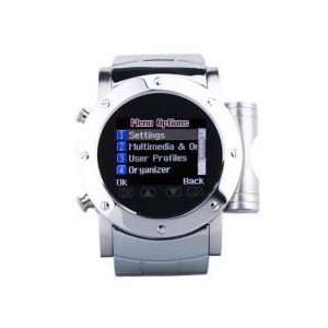  W980 Cool Stainless Steel Quad Band Bluetooth Mp3 Mp4 