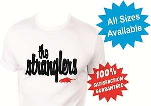 the stranglers Mens T Shirt New White Custom Print Tee  
