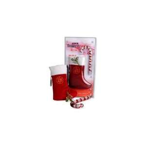  Don Wands Candi Pak Glass Candy Cane With Stocking Pouch 