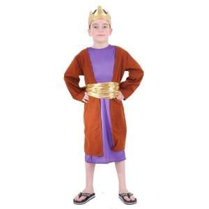  Pams Childrens King Melchior Costume   Medium Size: Toys 