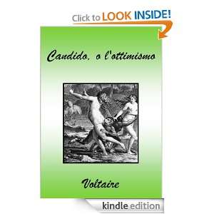 Candido, o lottimismo (Italian Edition): Voltaire:  Kindle 