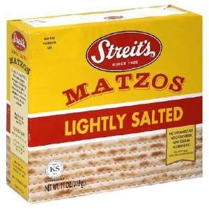 Streits Matzo Slightly Salted 11 oz. Grocery & Gourmet Food