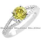 40ct vs2 fancy canary yellow diamond engagement ring buy