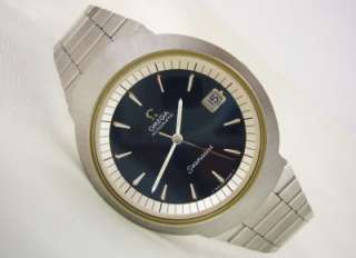   Seamaster Caliber 1002 Wristwatch. Circa 1971. New Old Stock  