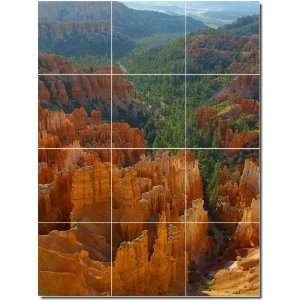  Canyons Photo Ceramic Tile Mural 20  24x32 using (12) 8x8 
