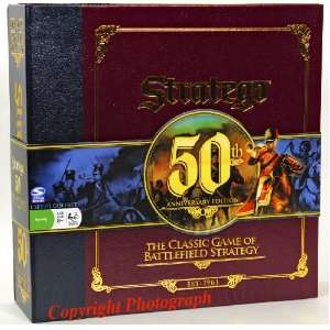  Stratego 50th Anniversary Board Game: Toys & Games