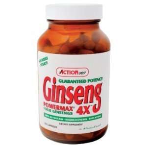  Action Labs Ginseng Power Max 4X (50 cap) Health 