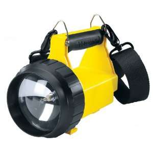   System Flashlight with DC and Shoulder Strap, Yellow