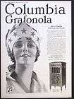 1919 COLUMBIA Phonograph magazine Ad R. Armstrong Art m