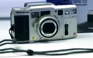 Olympus Accura View 120 Quartz Date 35mm Film Camera,  