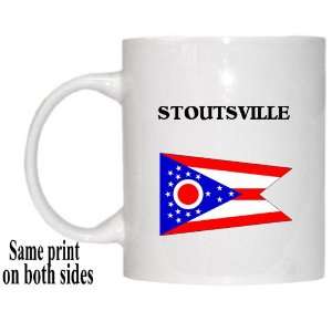  US State Flag   STOUTSVILLE, Ohio (OH) Mug: Everything 