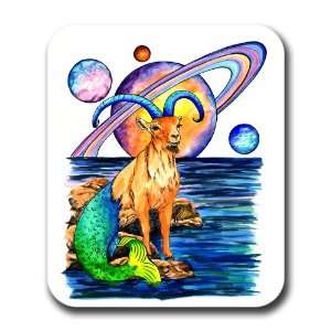  Capricorn Sea Goat Zodiac Sign Art Mouse Pad: Everything 
