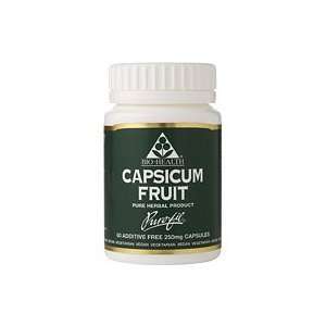  Bio Health Capsicum Fruit 250mg Powdered Fruit 60caps 
