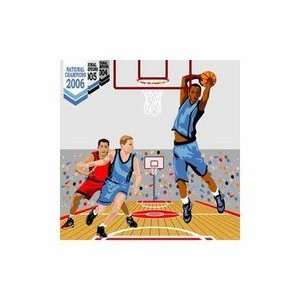  Basketball Game Full Wall Mural: Home & Kitchen