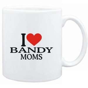  Mug White  I LOVE Bandy MOMS  Sports: Sports & Outdoors